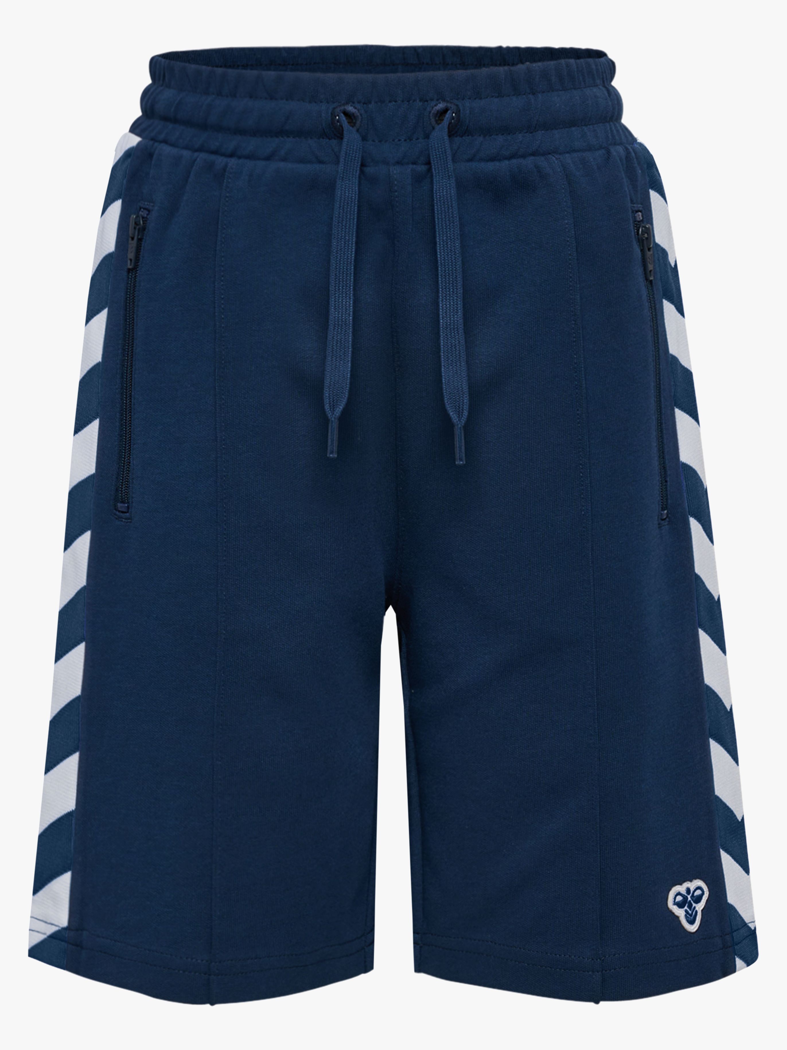 Hummel JR Archive Regular Poly Shorts, Dress Blue, 128