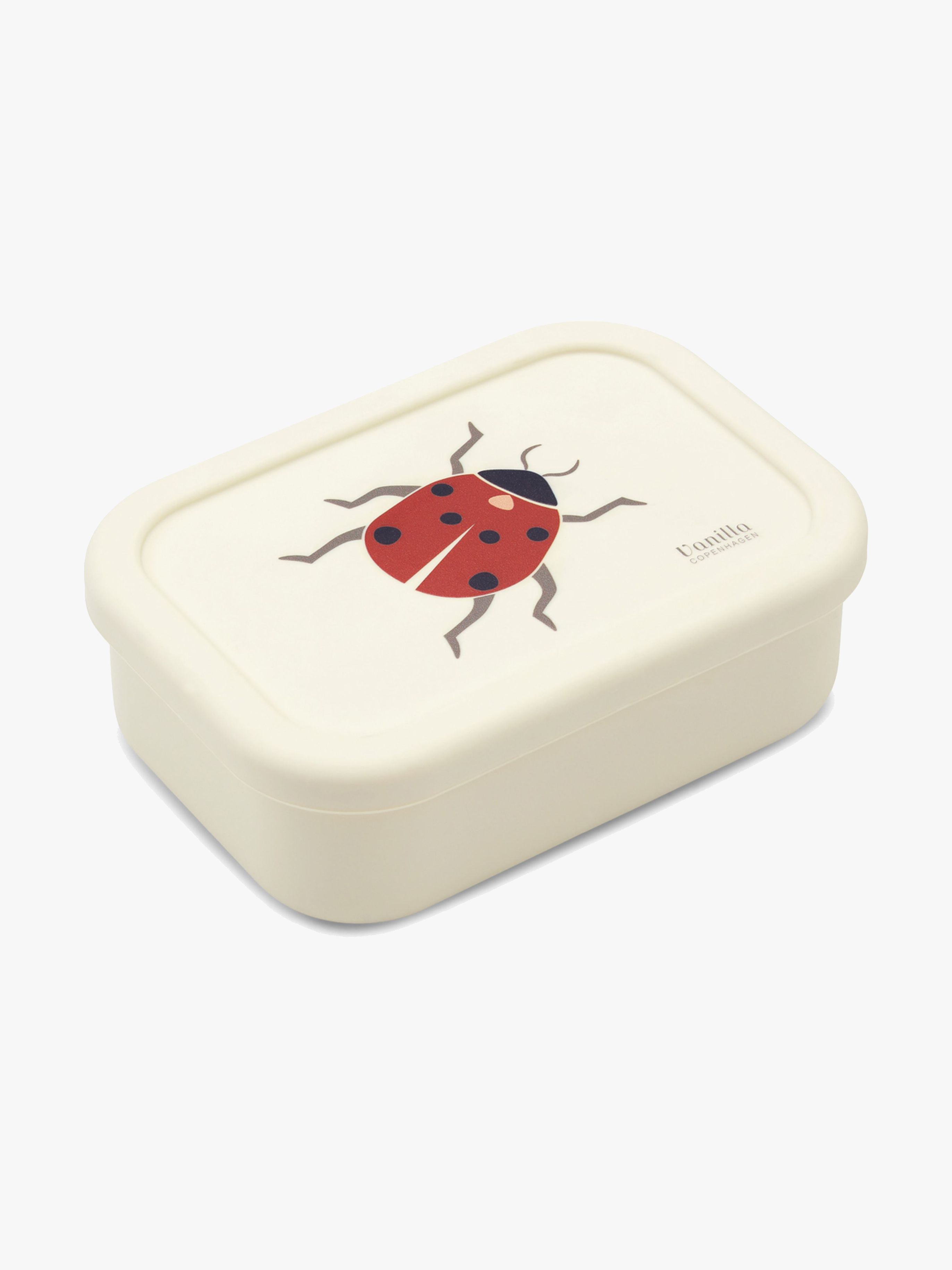 Silikon Brotdose, Ladybug