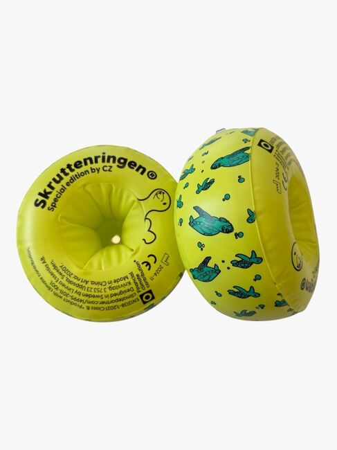 Skruttenringen Schwimmflügel, Gelb Gemustert