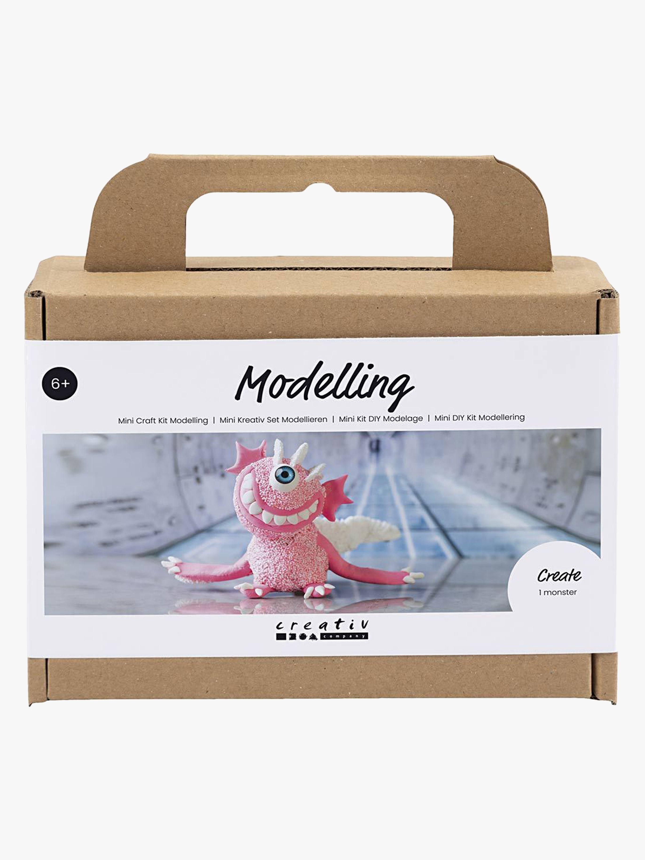 Bastelset Mini Modelliermasse Monster Sally