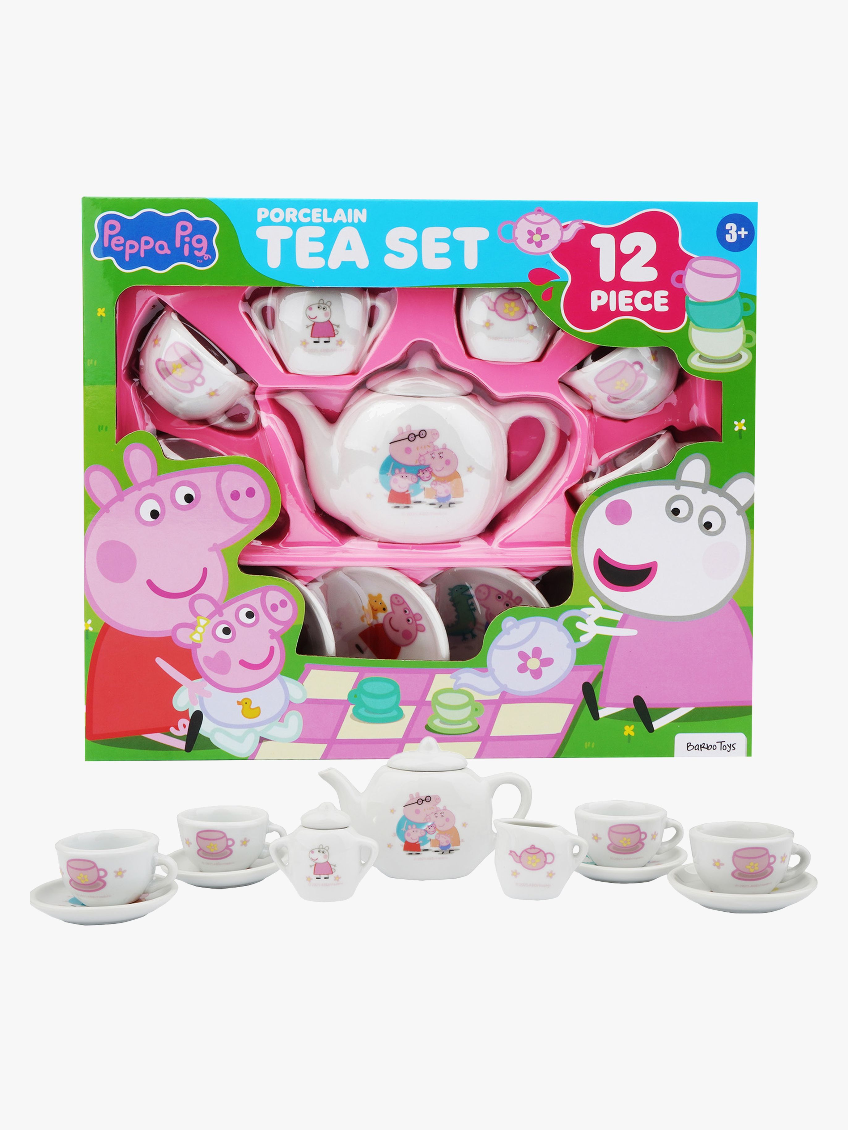 Peppa Wutz Teegeschirr Porzellan 12 Teile