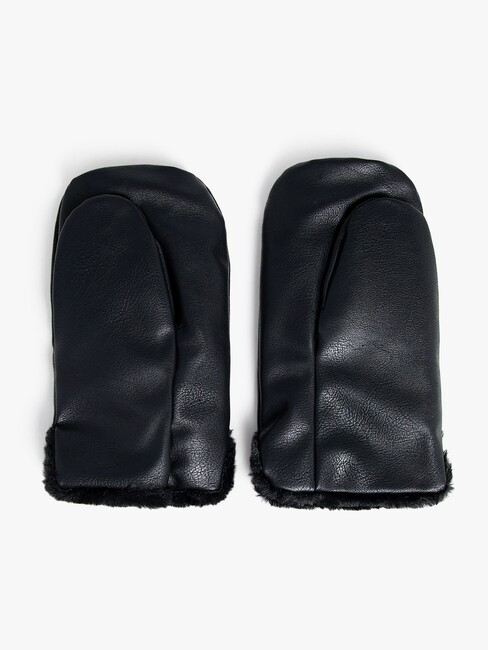 Beemoo Furry Kinderwagenhandschuhe, Black