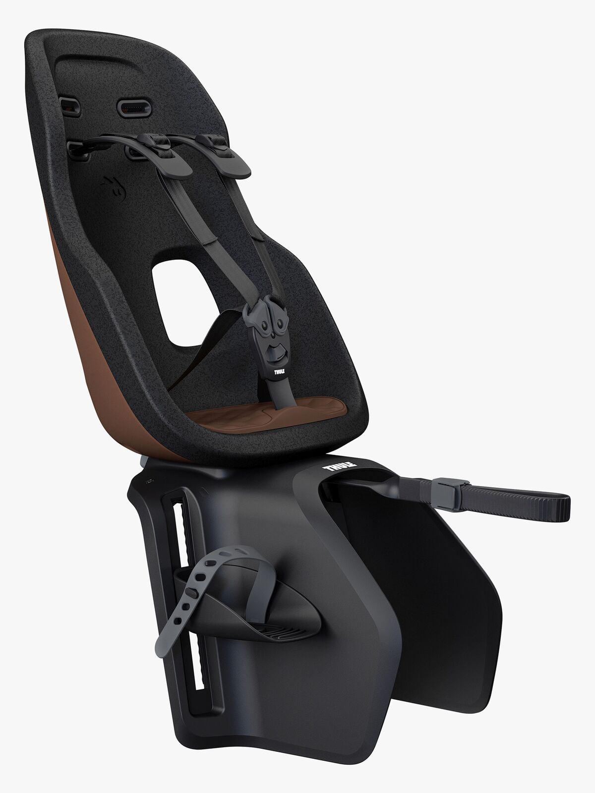 Thule Yepp Nexxt 2 Maxi Rack Mount Fahrradsitz, Chocolate Brown