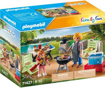 Playmobil 71427 Family Fun Spielset Family Barbecue