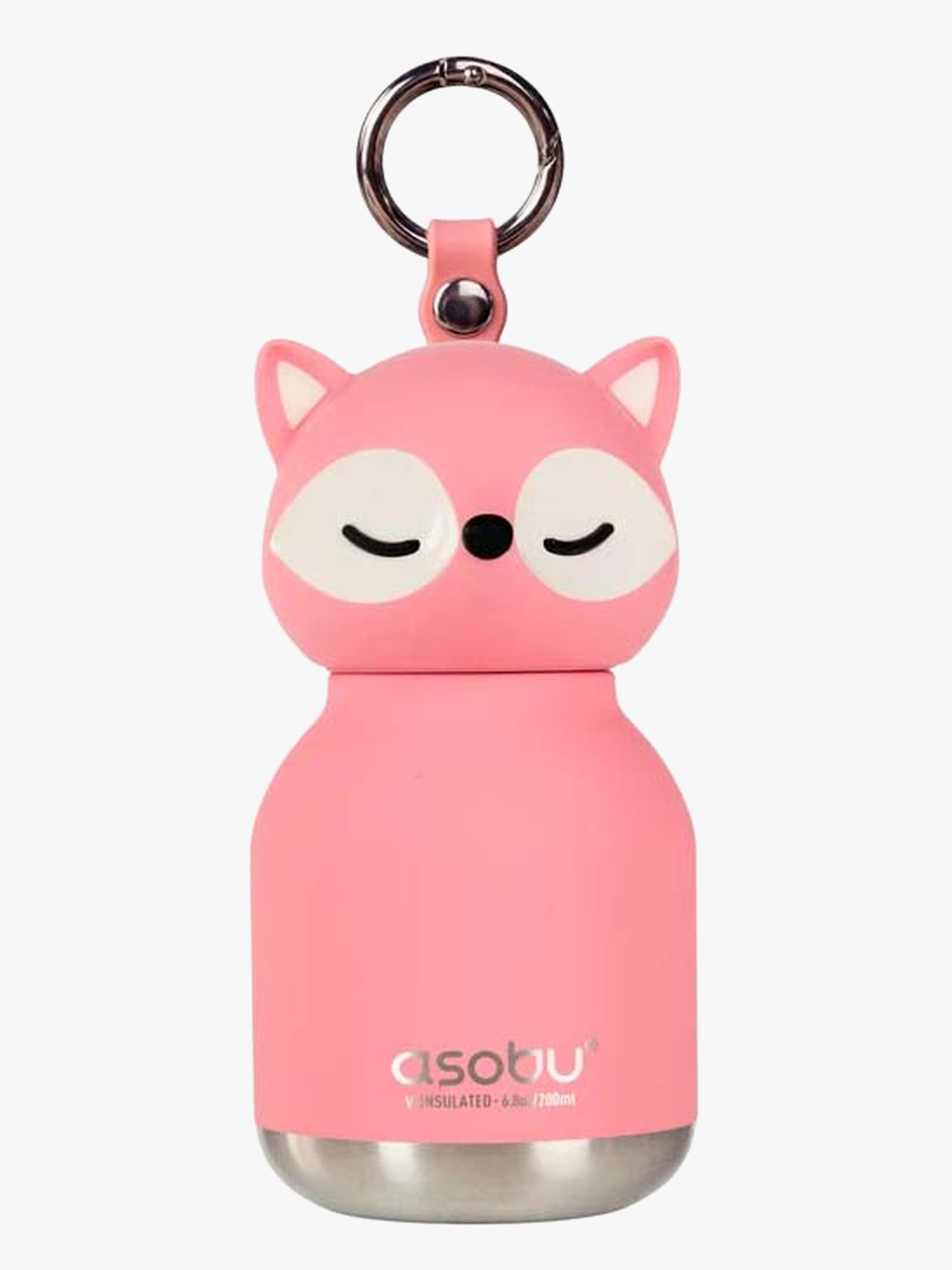 Asobu Bestie Mini Wasserflasche Fuchs, Rosa