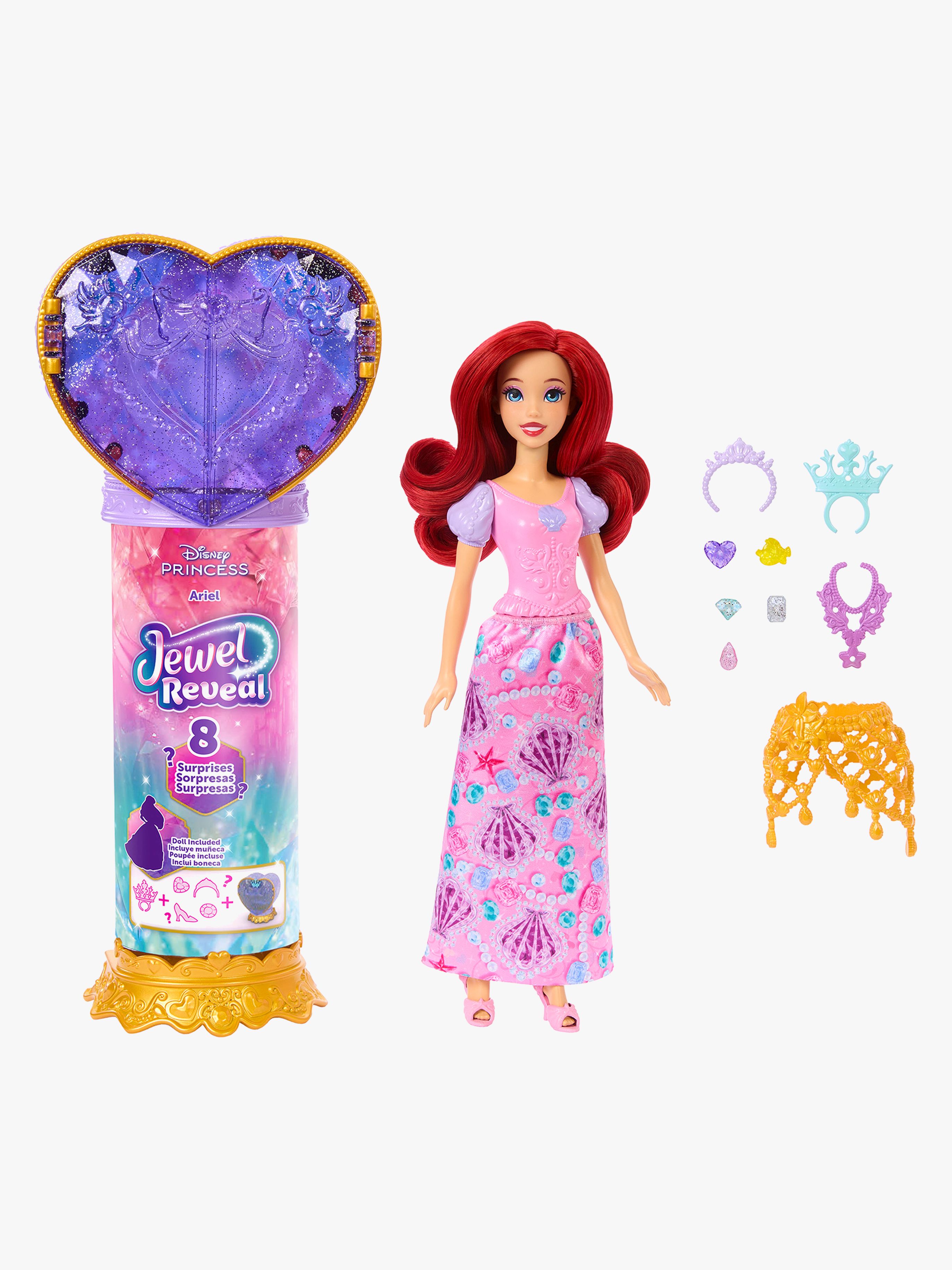 Disney Prinzessinnen Jewel Reveal Modepuppe Arielle