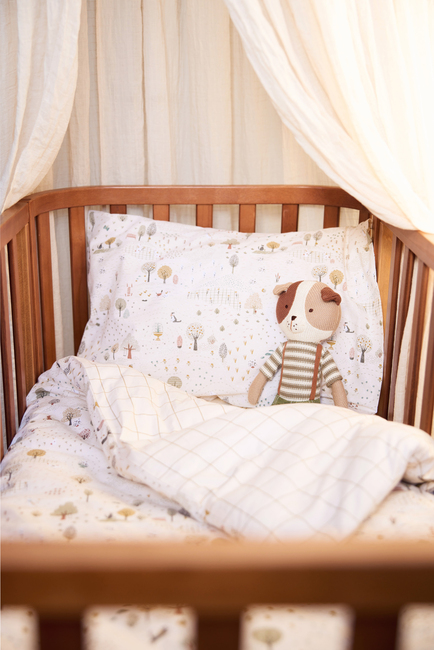 Jollein Bettwäsche 100x140, Tiny Park