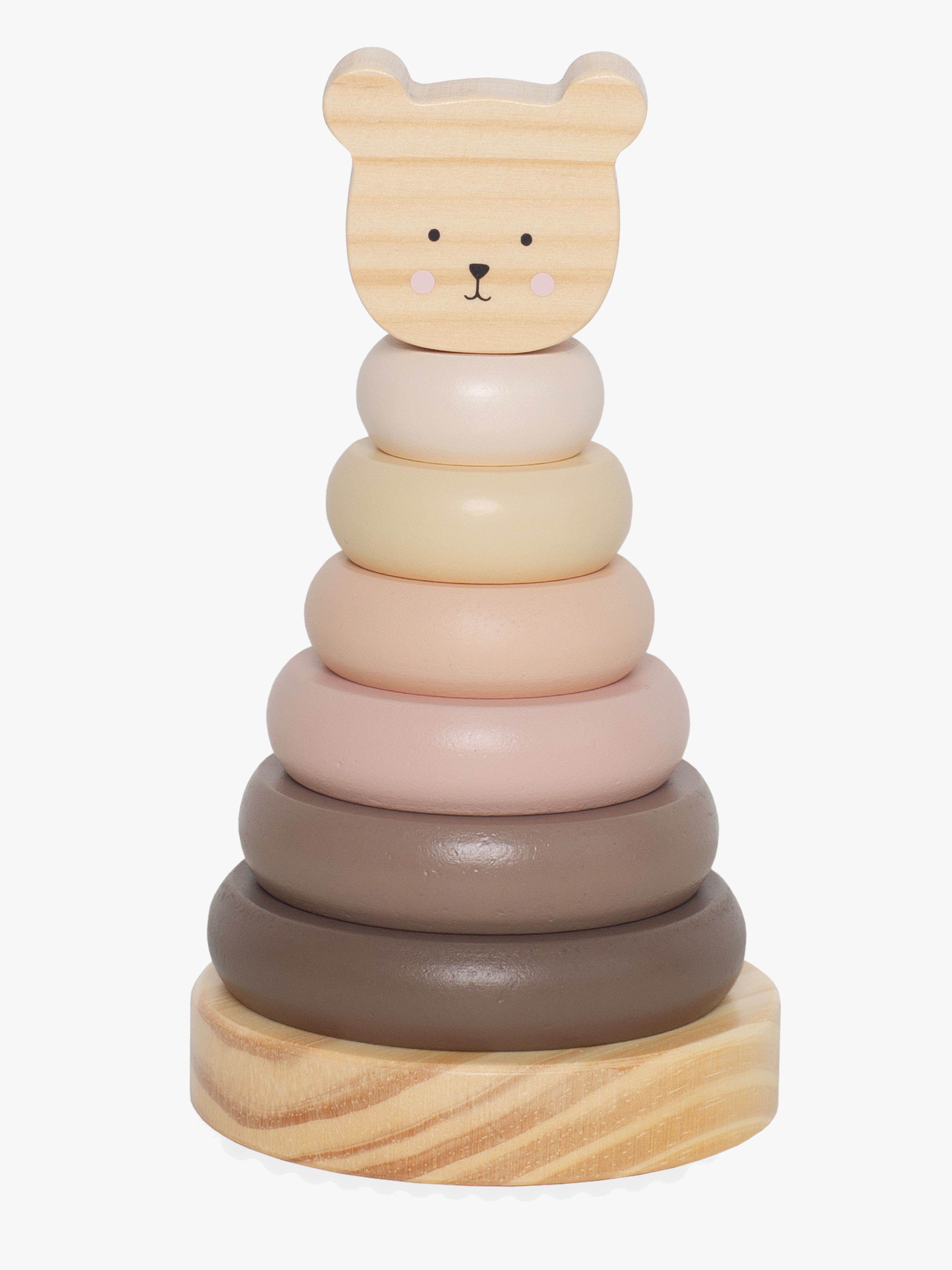 Teddy Stapelspielzeug, Natur, Babyspielzeug