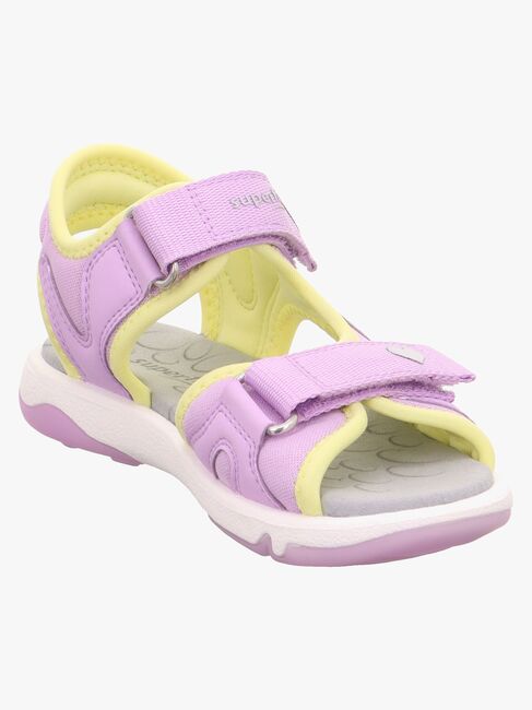 Superfit Pebbles Sandalen, Purple/Yellow