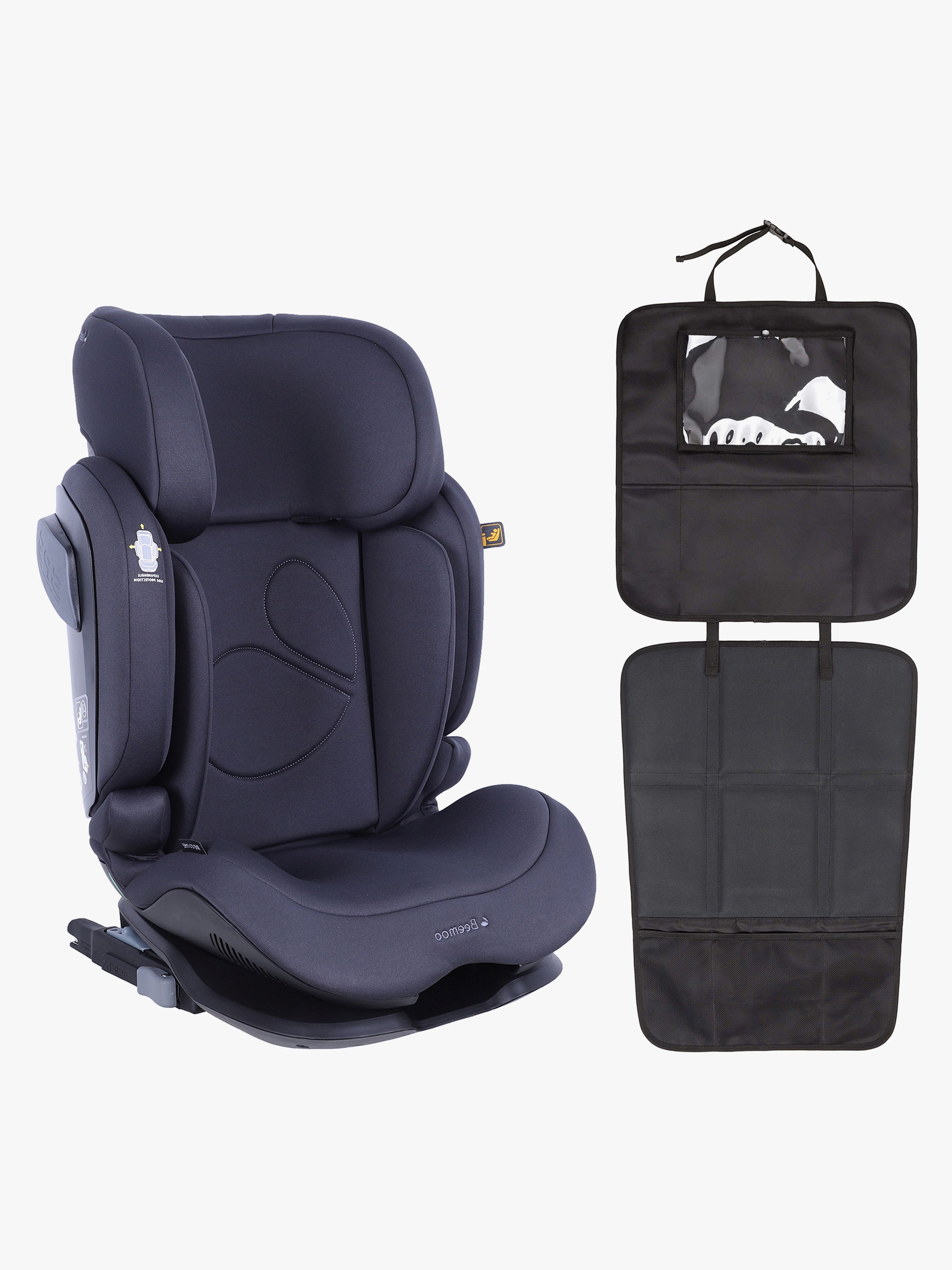Beemoo Recline i-Size Kindersitz inkl. 3-in-1 Sitzschutz, Anthracite