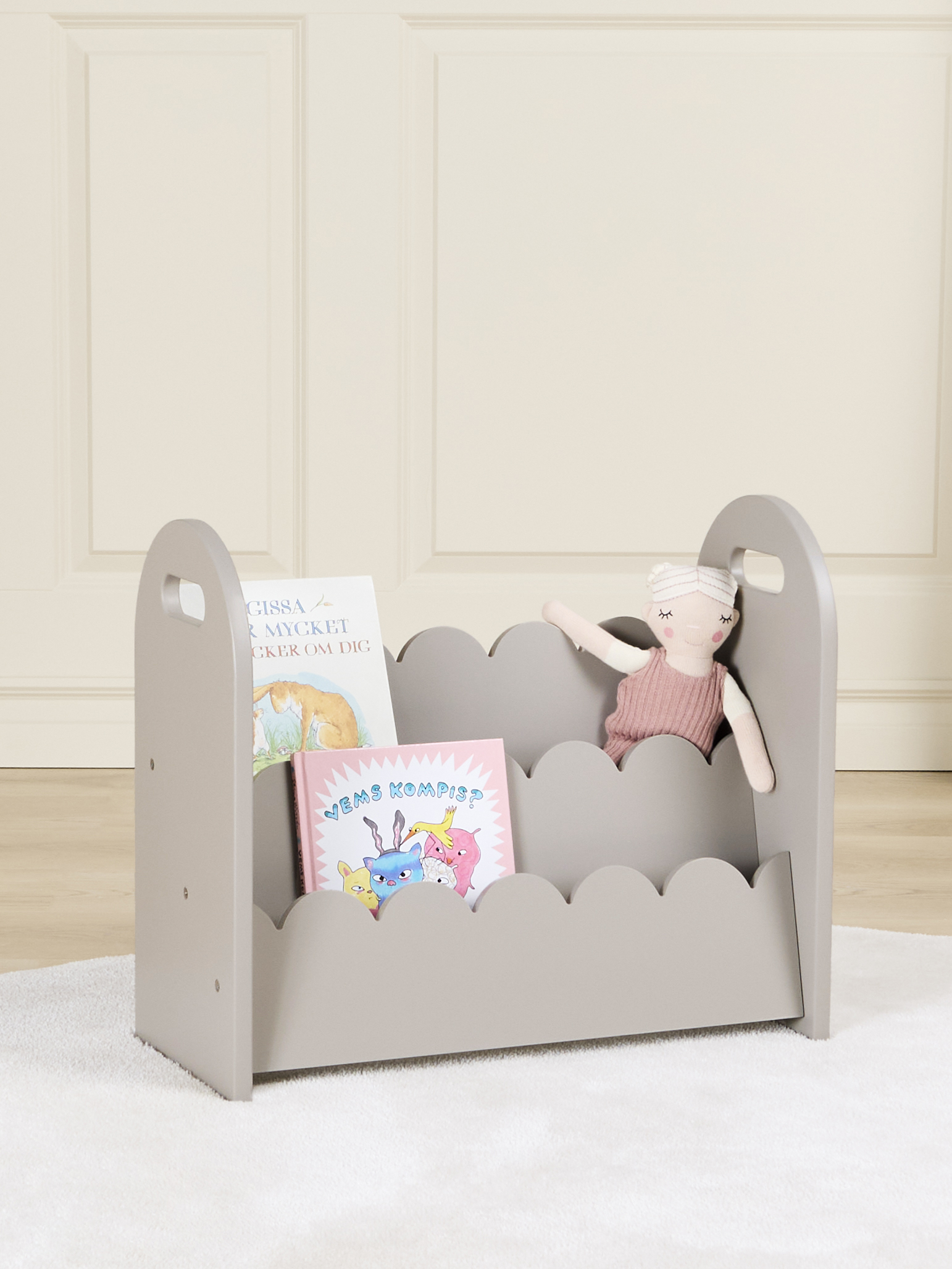 Alice &  Fox Dune Bücherregal, Greige, Bücherregal kinderzimmer, Kinder, Kids