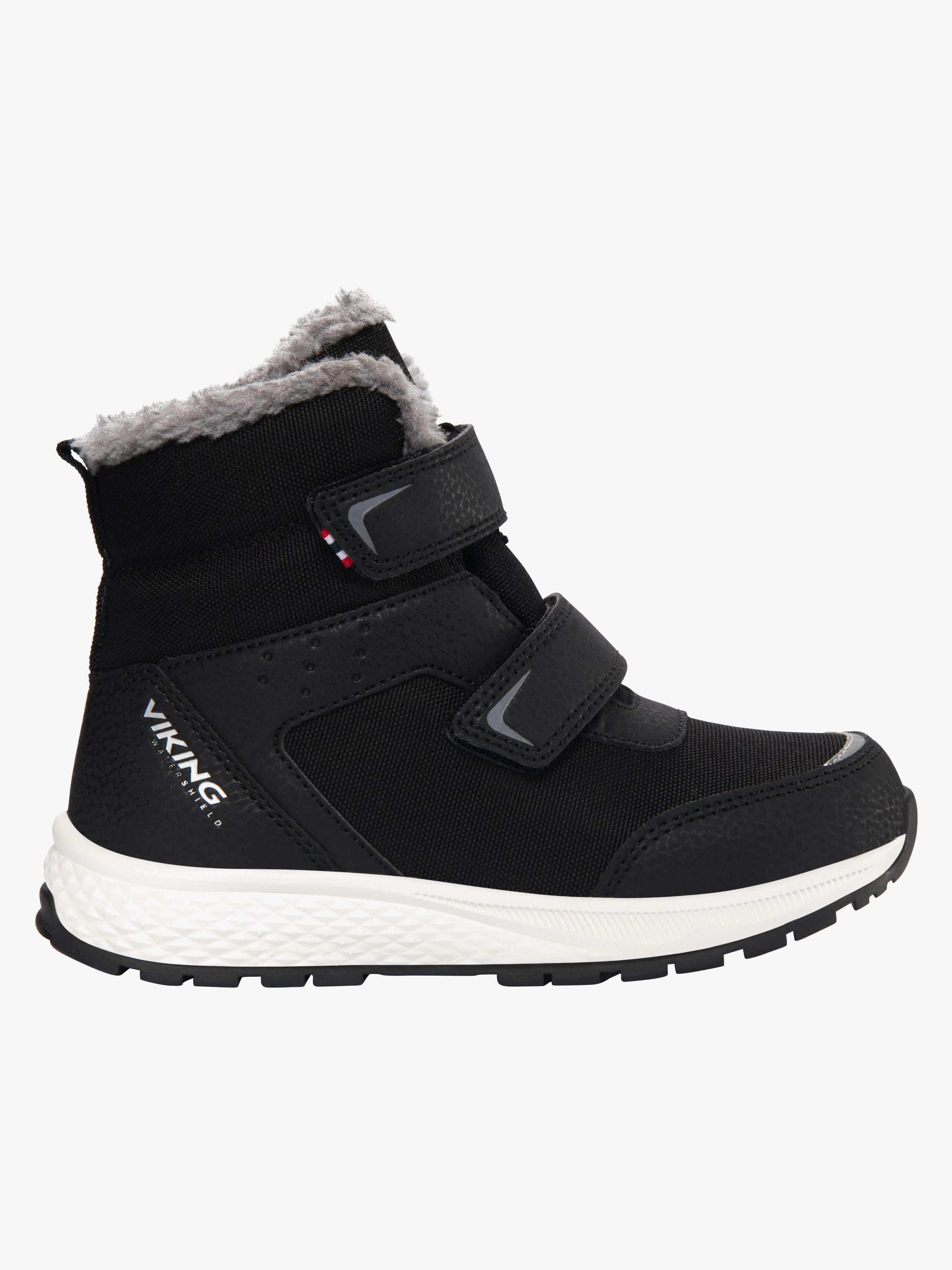 Viking Equip Warm WP 2V Winterstiefel, Schwarz/Grau, 22