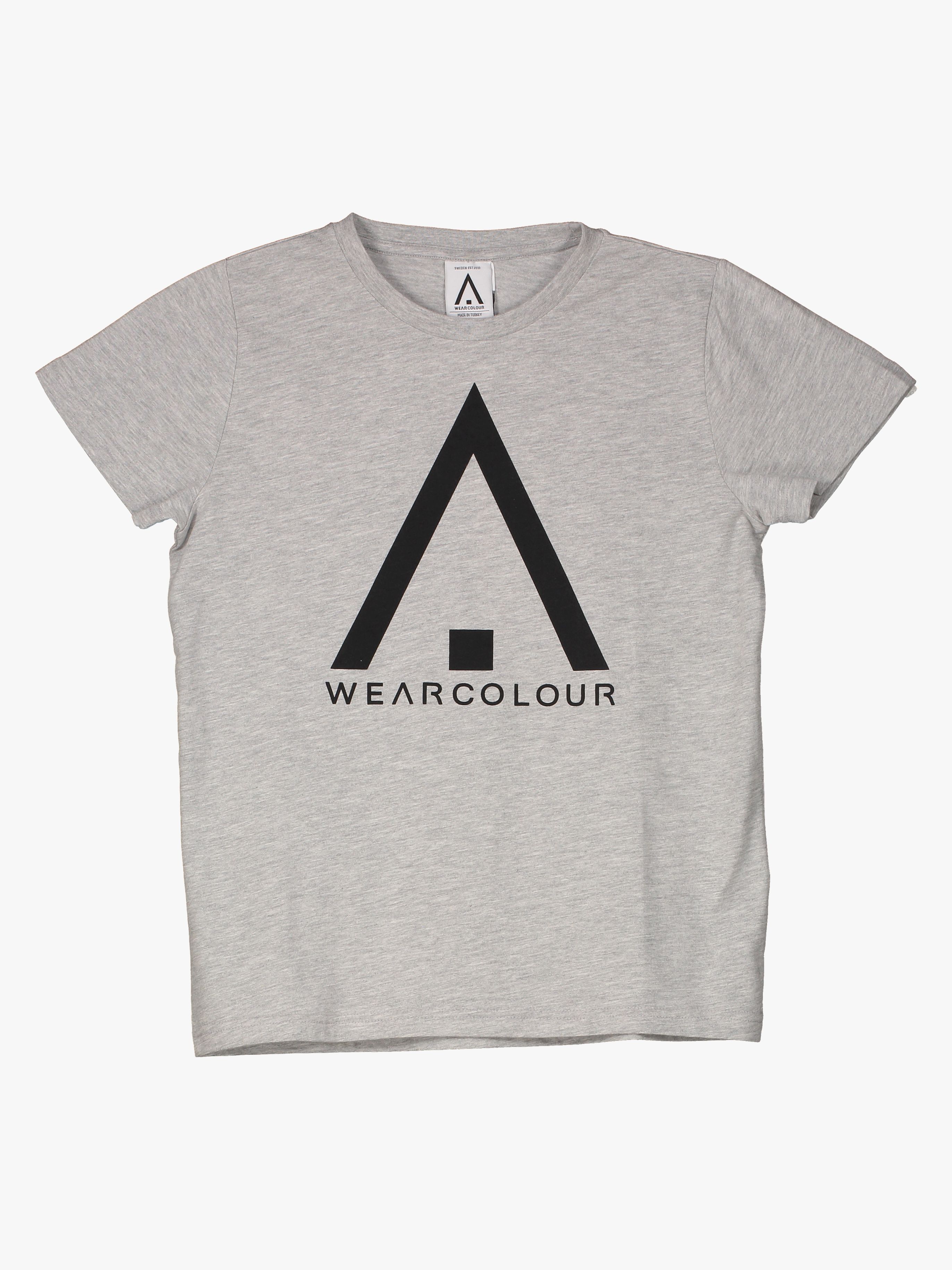 Patch T-Shirt, Grey Melange 160