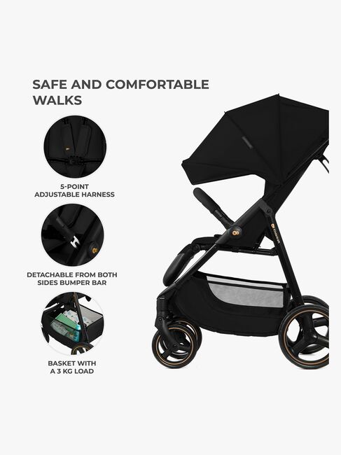 Kinderkraft Trig 3 Buggy, Onyx Black