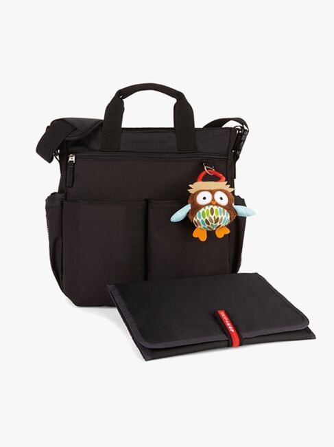 Skip Hop Duo Signature Wickeltasche, Schwarz
