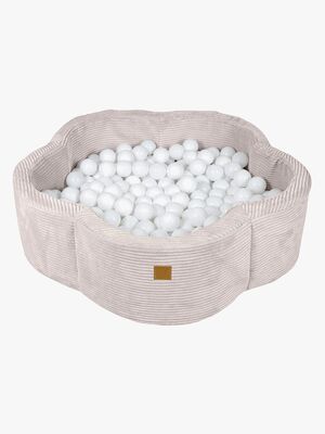 MeowBaby Aestethic Flower Bällebad, Ecru