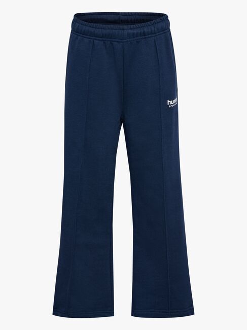 Hummel JR Wide Leg Pintug Jogginghose, Dress Blue