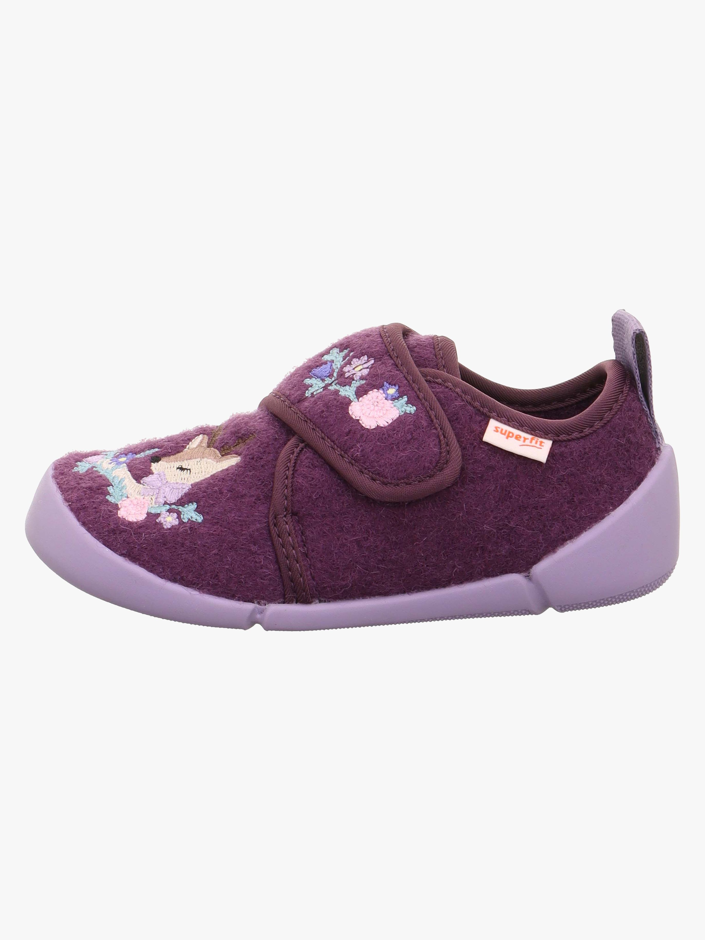 Superfit Venti Hausschuhe, Viola, 28