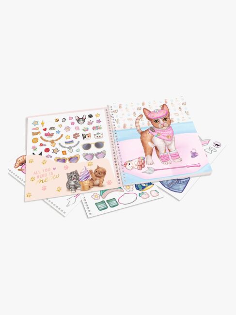 TOPModel Dress Me Up Stickerbuch Kitty