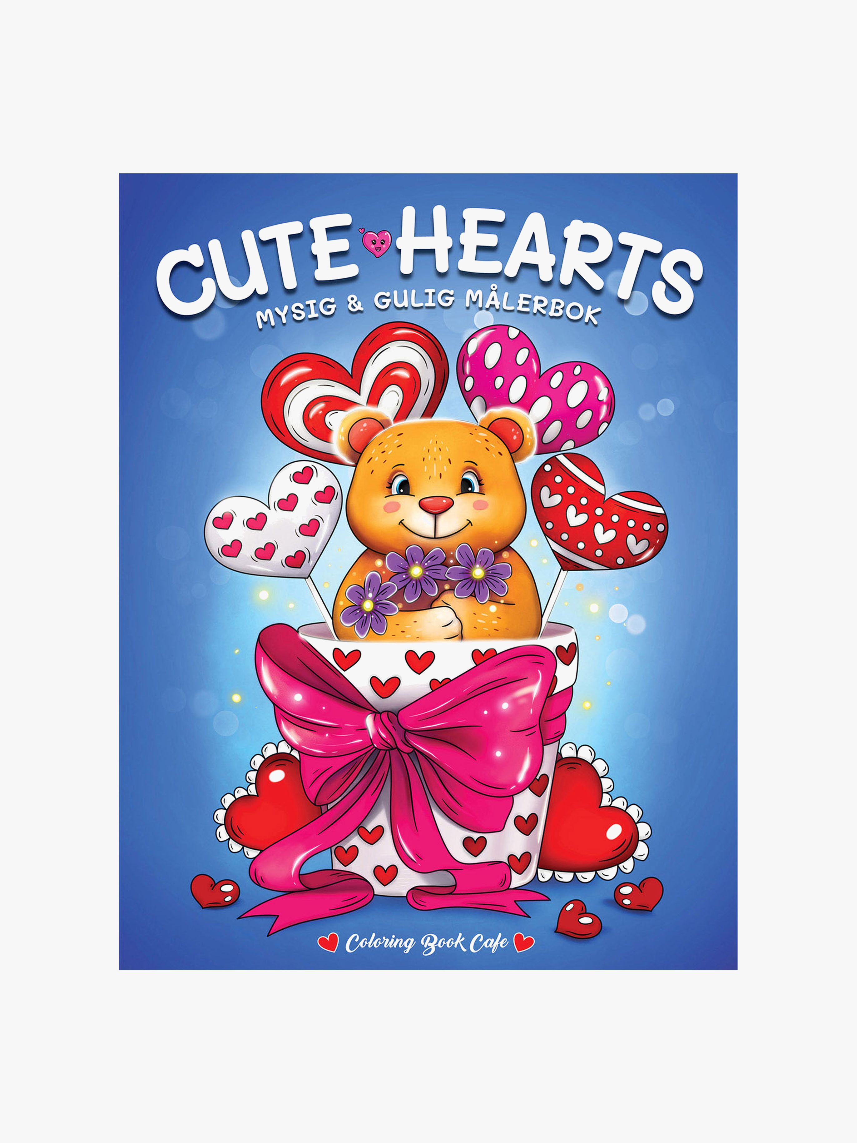 Cozy Malbuch Cute Hearts