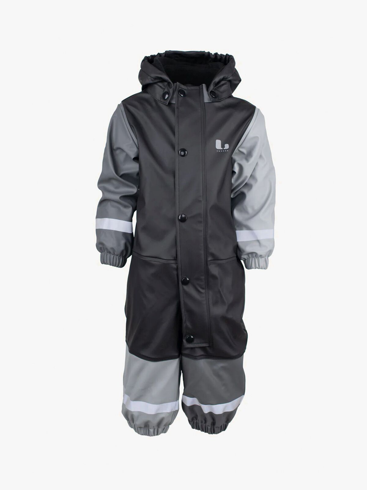Lindberg Fagerhult Gefütterter Regenoverall, Black/Anth