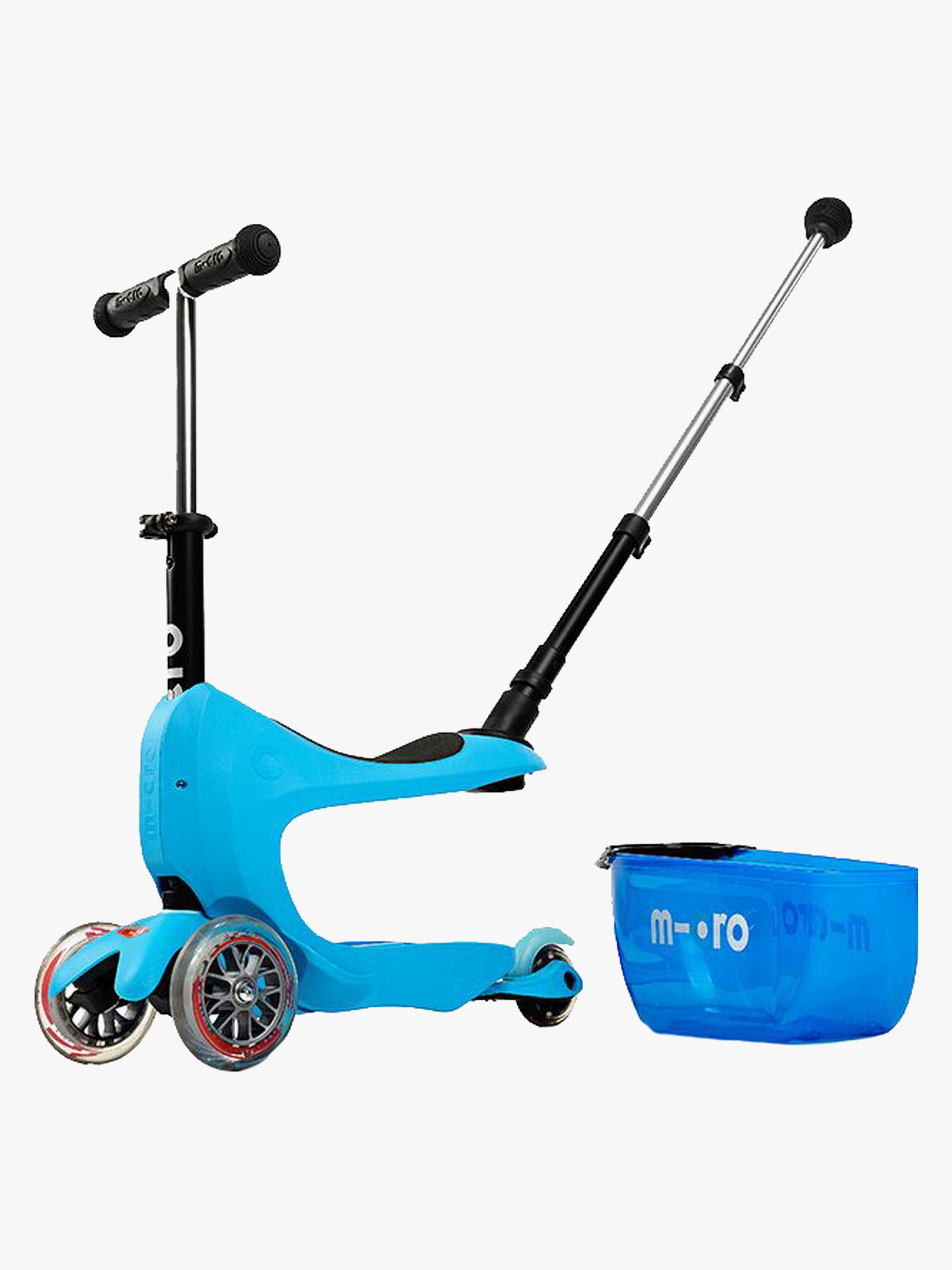 Micro Mini 3in1 Tretroller, Blau