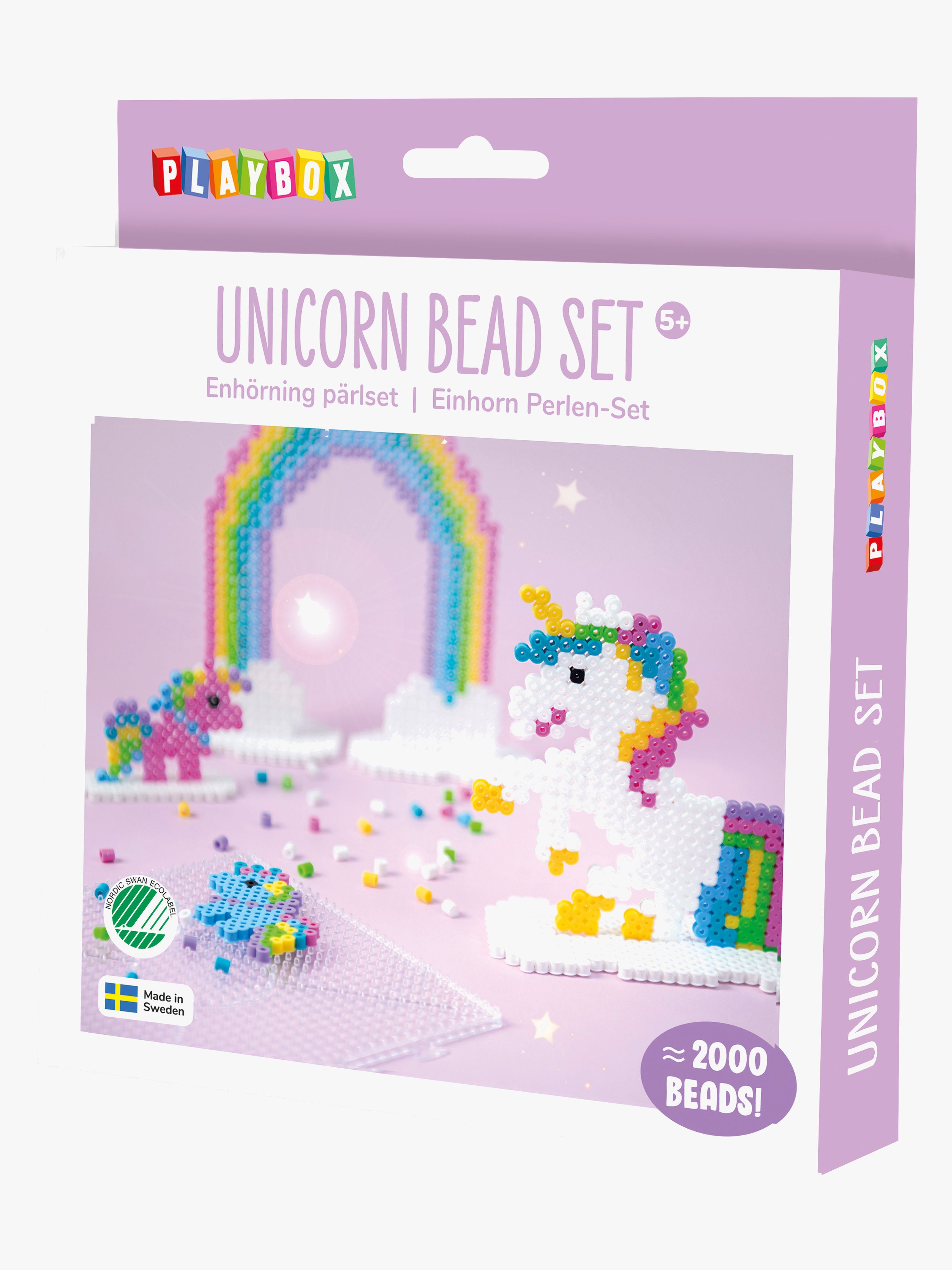 Playbox Perlenset Einhorn 2000 Teile