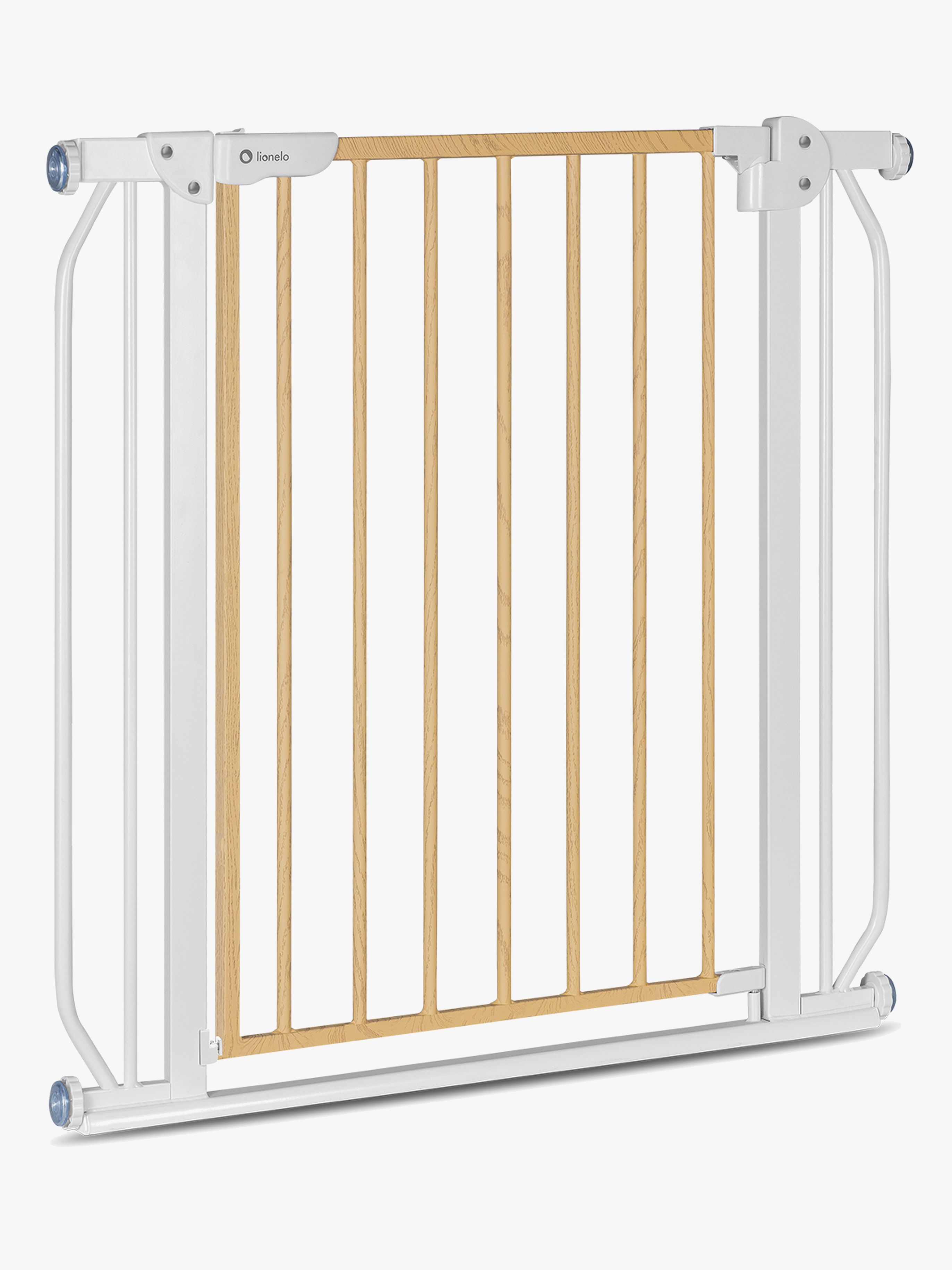 Lionelo Truus Slim Klemmgitter, White/Natural
