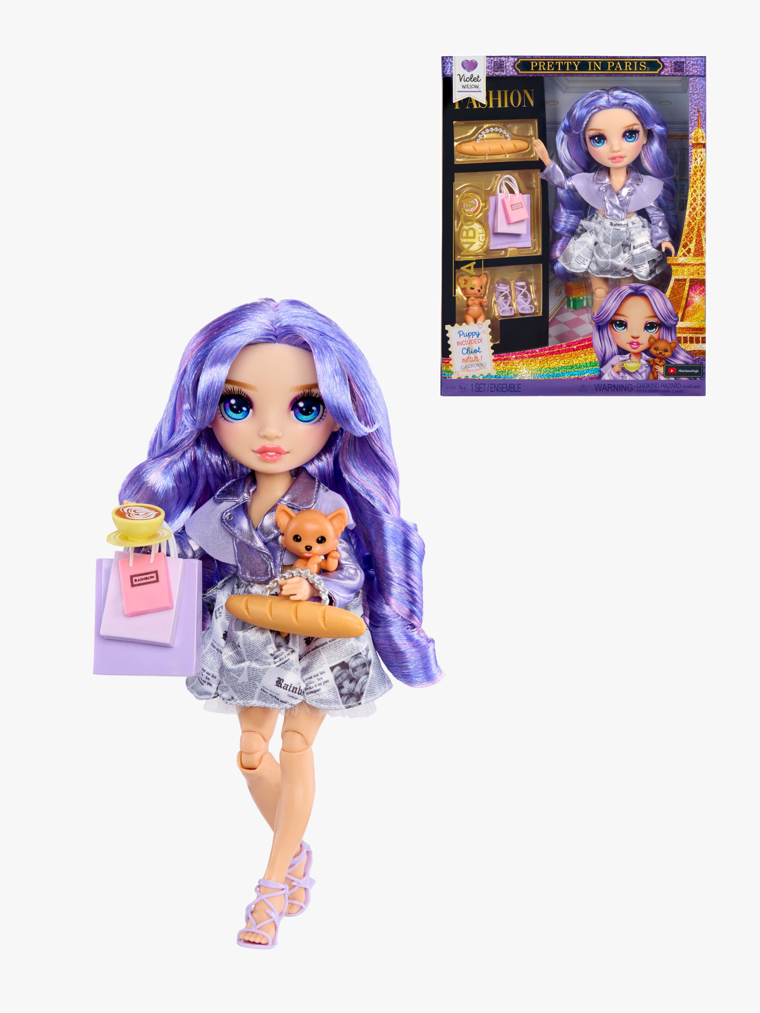 Rainbow High Pretty In Paris Modepuppe Violet