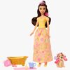 Disney Prinzessinnen Belle Puppe und Hund