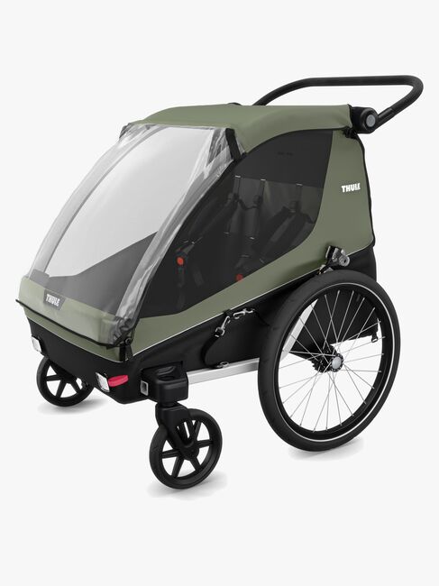 Thule Courier Fahrradanhänger, Vintage Green