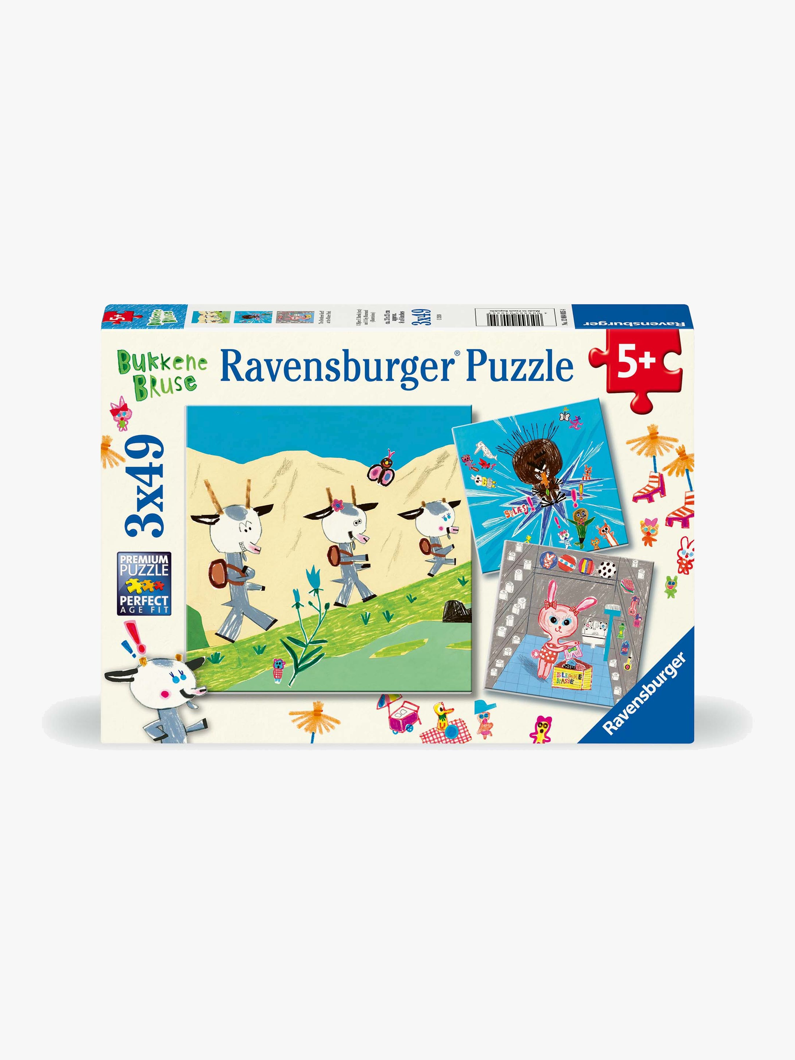 Bukkene Bruse Puzzles 3x49 Teile