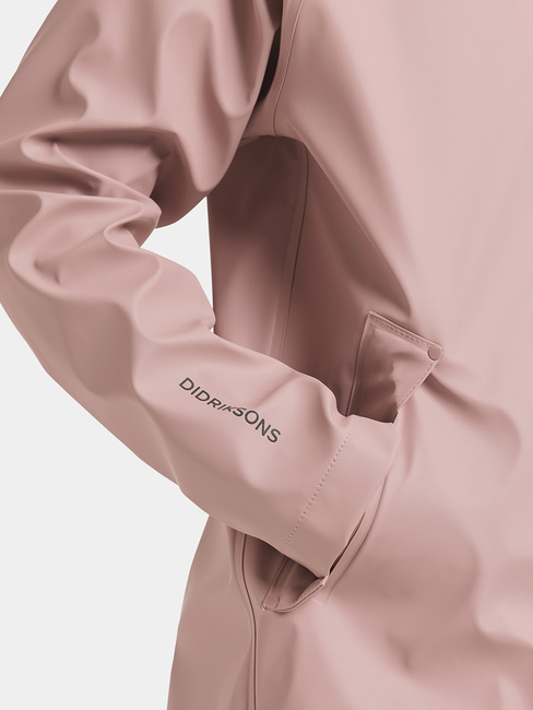 Didriksons Hepta Regenjacke, Vintage Pink