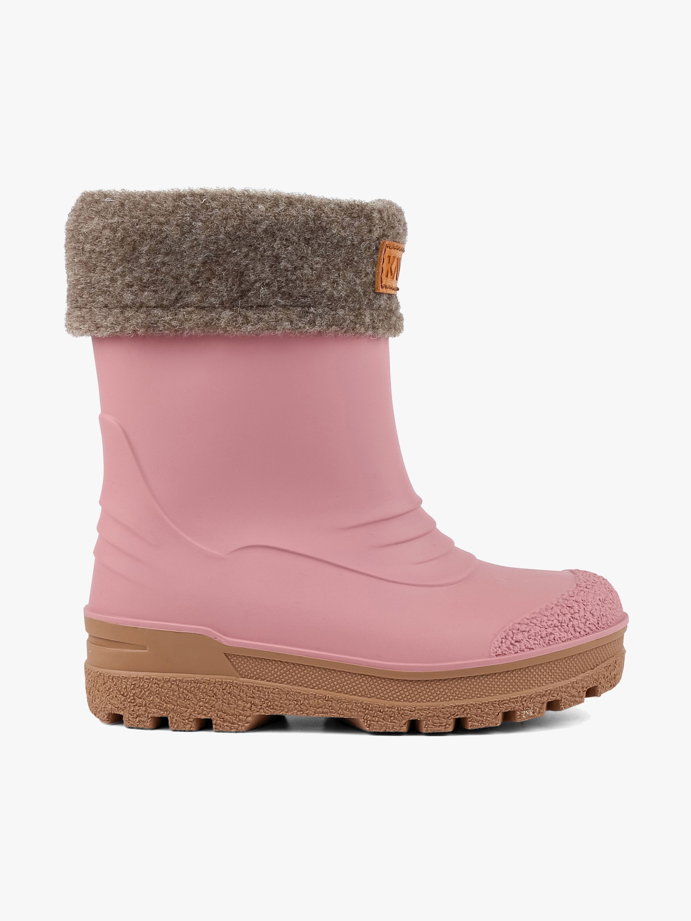 Kavat Gimo WP Gefütterte Gummistiefel, Ash Rose, 25, Kindergummistiefel, Kinderstiefel, Gummistiefel kinder, Kids