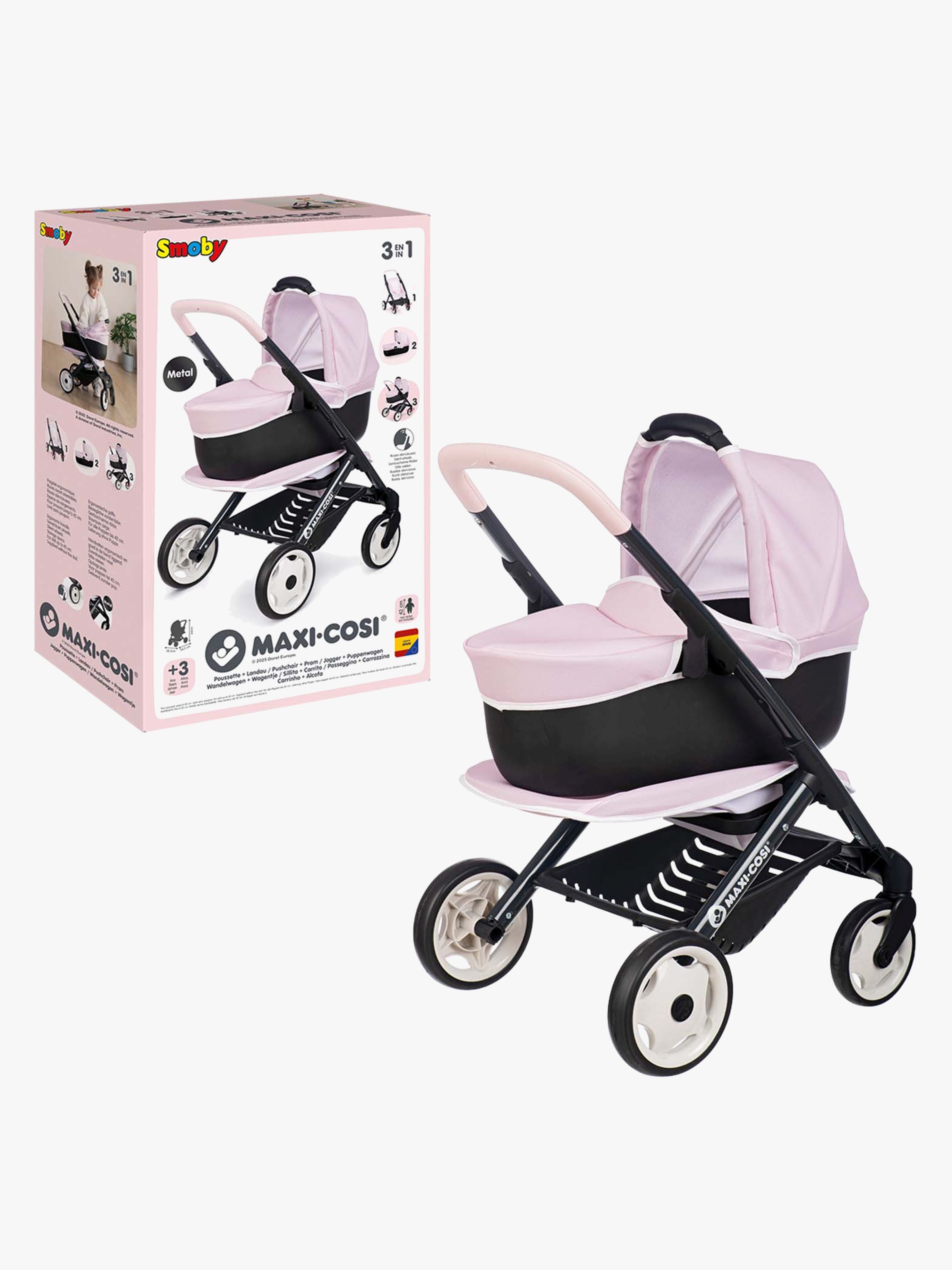MAXI-COSI Puppenwagen 3-in-1, Rosa