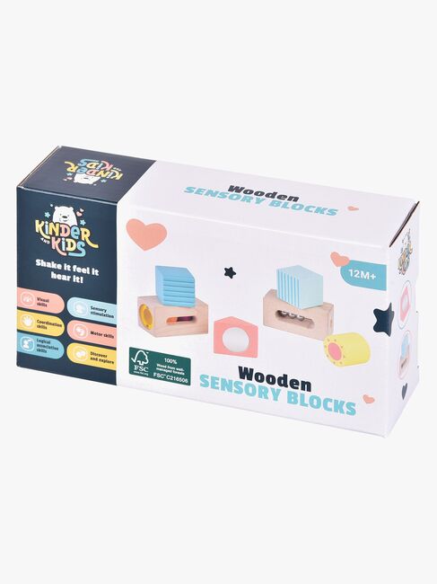 Kinder and Kids Sensorik-Klötze