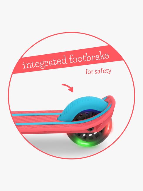 Chillafish Scotti Glow Tretroller, Red