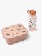 LIEWOOD Chelsey Gemustertes Lunchbox-Set, Berry/Pale Tuscany