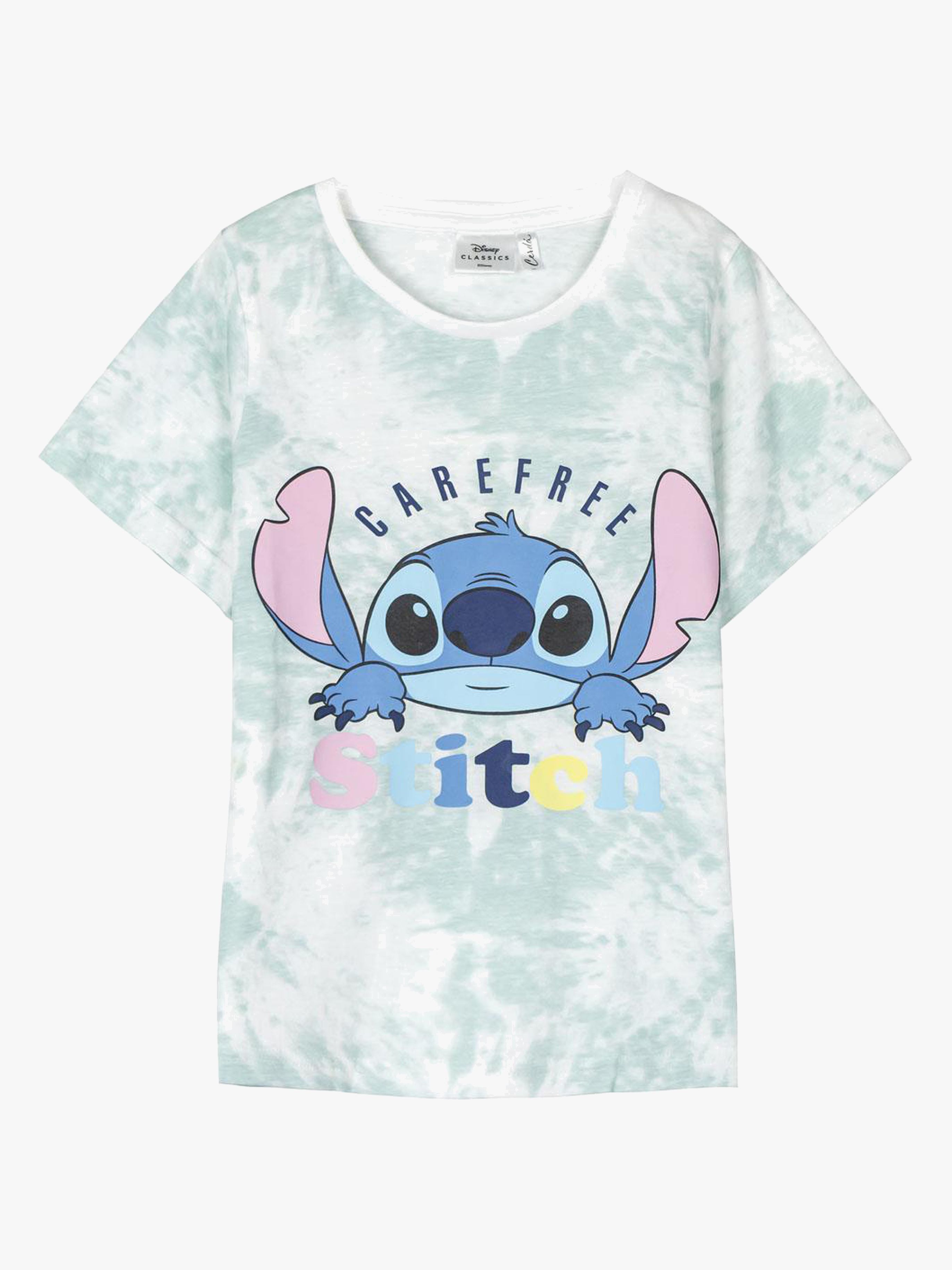 Disney Stitch T-Shirt, Grün, 128-134