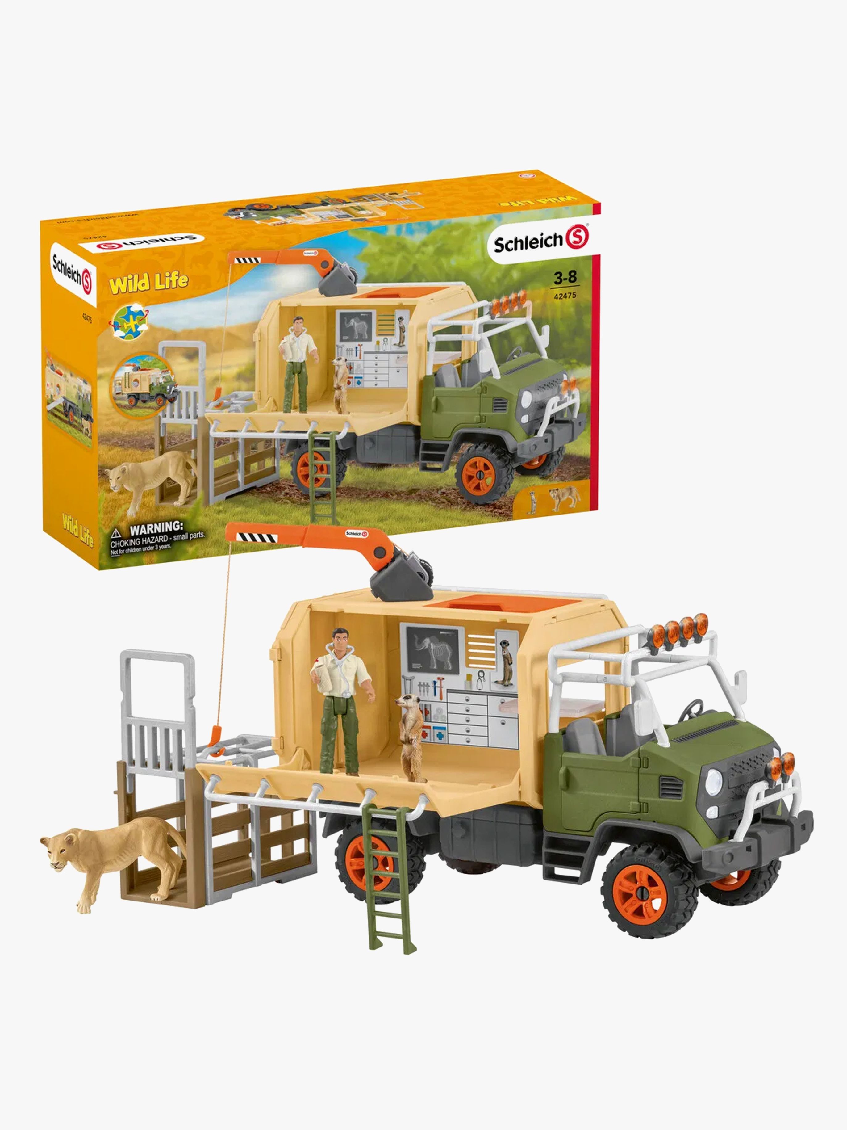 Spielset Großer Truck Tierrettung