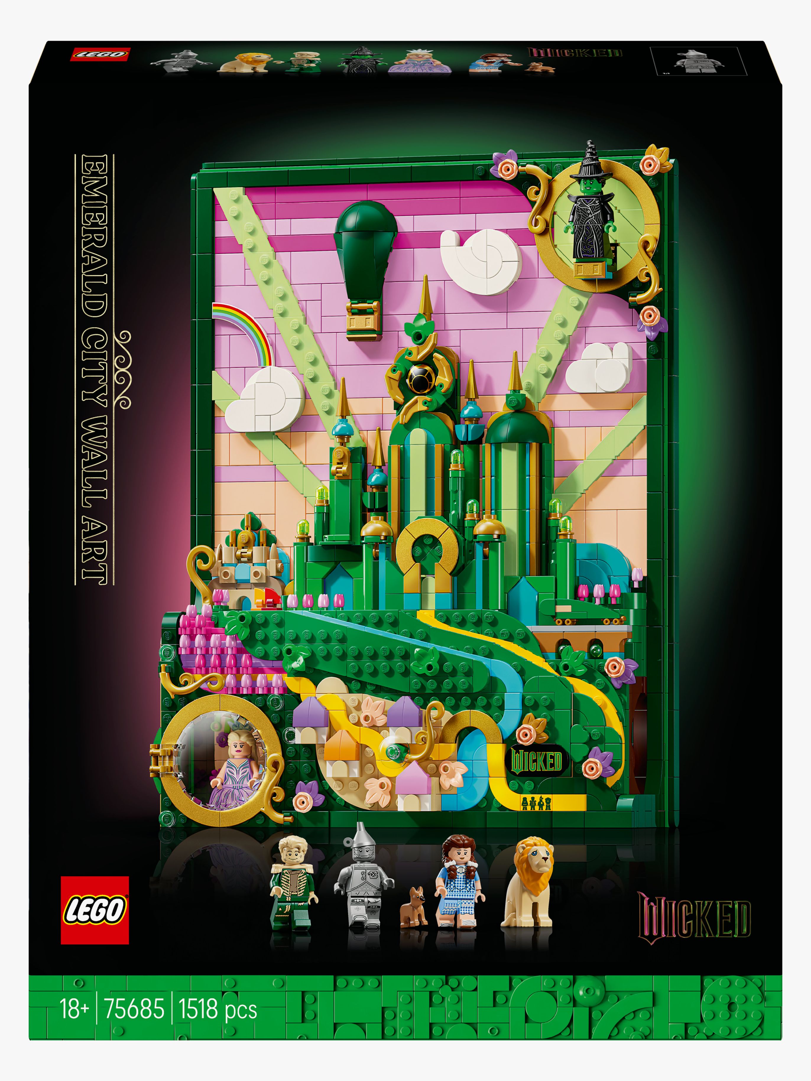 Wicked 75685 Emerald City Wandkunst