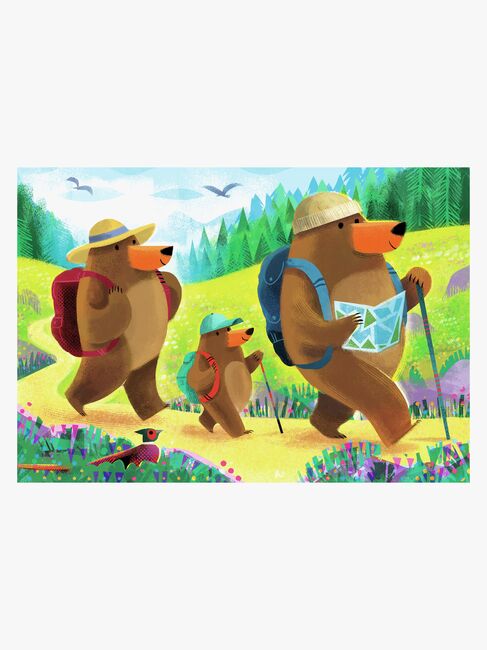 Ravensburger Die Bärenfamilie Puzzles 2x24 Teile