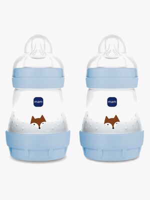 MAM Easy Start Babyflasche Anti-Kolik 160 ml 2er-Pack, Blau