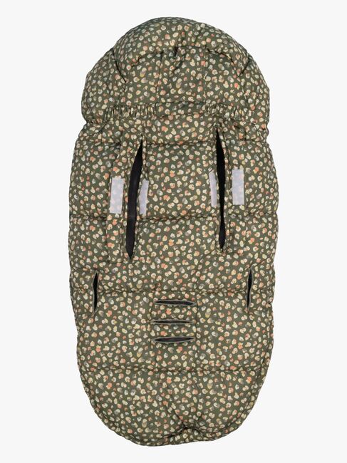 Oh, Poppy! Lily Quilted Fußsack, Poppy Forest Green