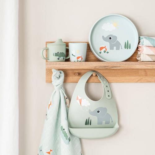 Done By Deer Playground Silikon Becher, Blue