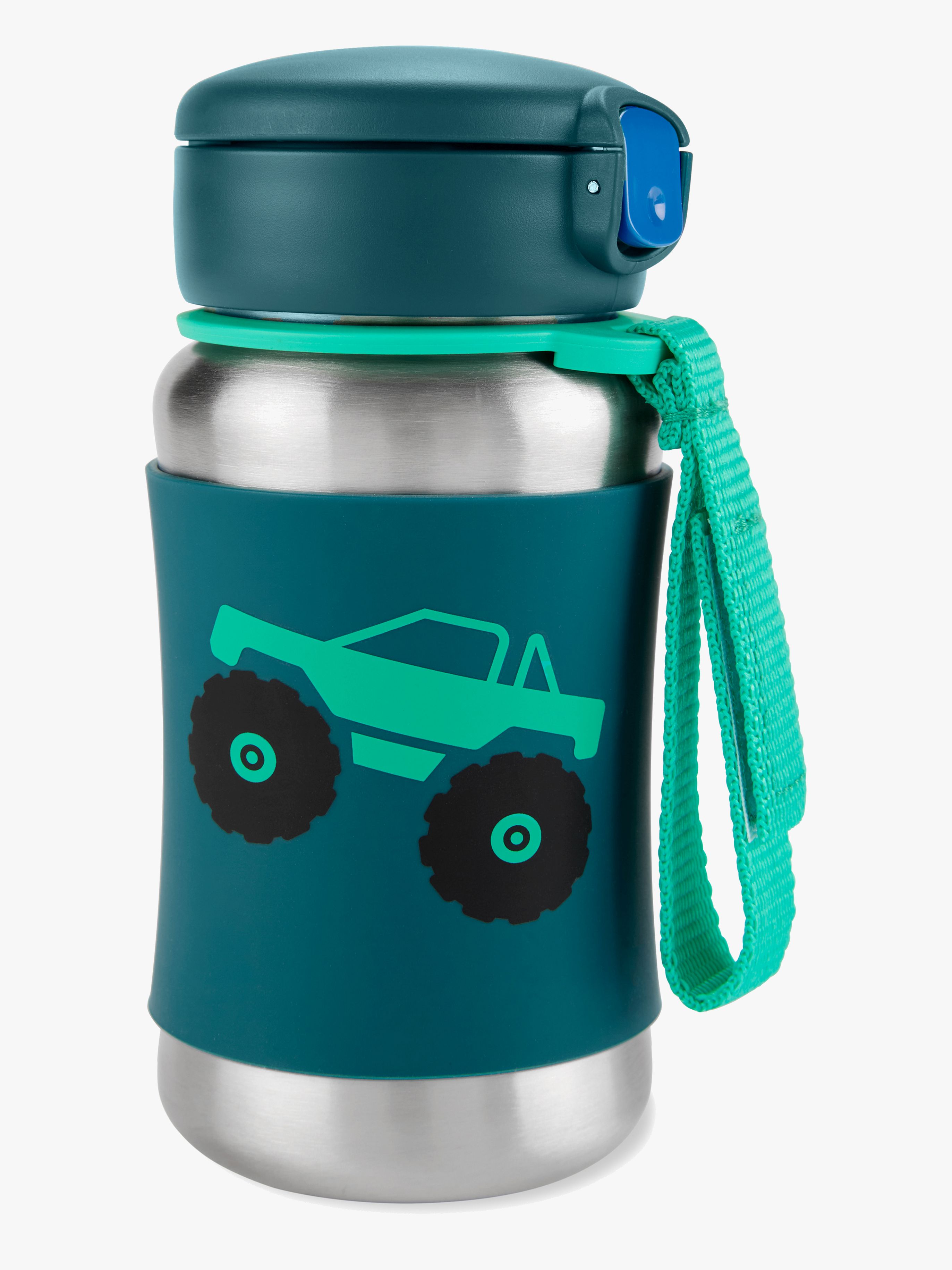 Spark Style Sportflasche Monstertruck, Grün