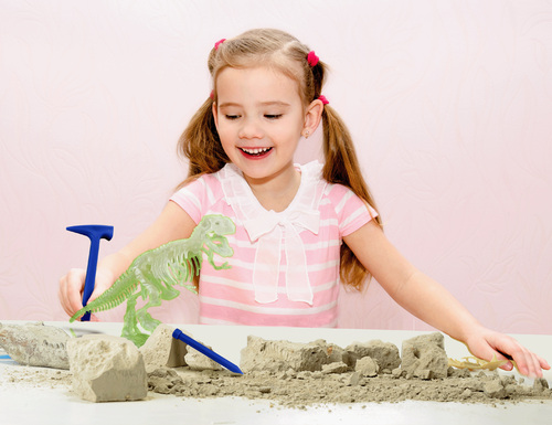 Toyrock Steam Fossilien-Set T-rex Glow In The Dark