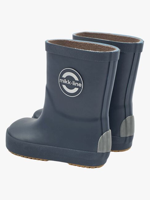 Mikk-Line Barefoot Gummistiefel, Blue Nights