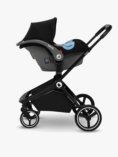 Lionelo 3-in-1 Mika Kombikinderwagen, Grey Graphite
