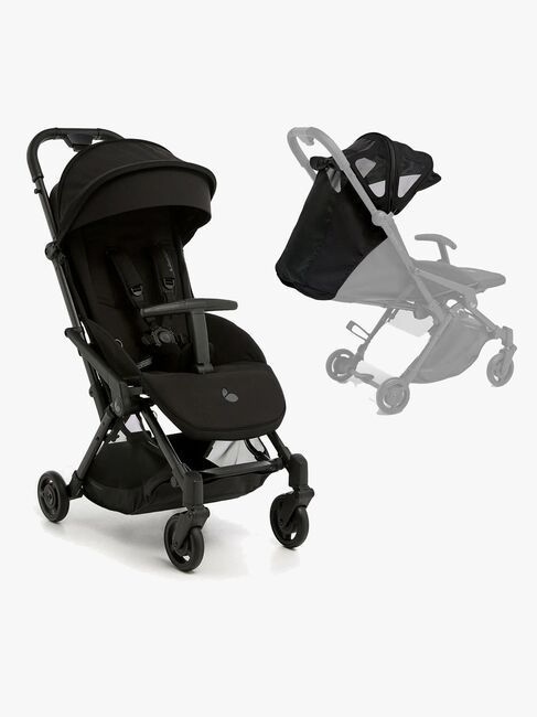 Beemoo Easy Fly Lux 4 Buggy inkl. Breezy Verdeck, Jet Black